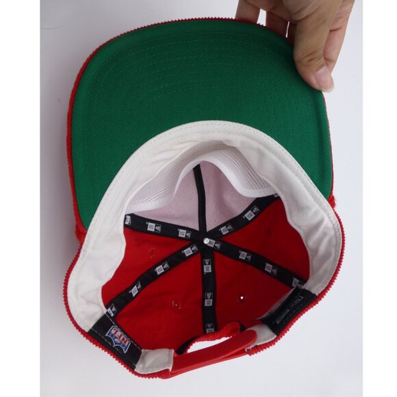 San Francisco 49ers Red Corduroy Snap Back Hat - Picture 6 of 15